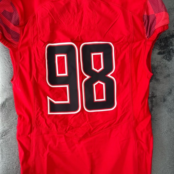 2016 Maryland Terrapins #98 Game Issued Red Jersey Ops Size 48 - Picture 3 of 5